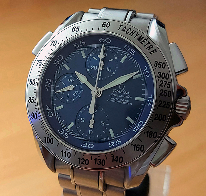 Omega Speedmaster Rattrapante Split-Second Chronograph Wristwatch Ref. 3540.80